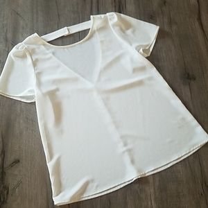 Everly top NWOT